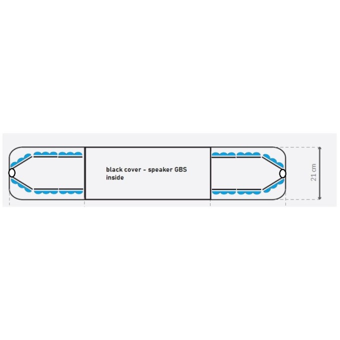 Rampa luminoasa cu 36 LED-uri de 3W, sirena si difuzor 100W - lungime 110cm si lumini alei Rampa luminoasa cu 36 LED-uri de 3W, sirena si difuzor 100W - lungime 110cm si lumini alei